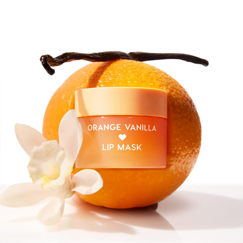 ColourPop Fresh Kiss Lip Mask - Leave-On Lip Moisturizer & Overnight Treatment - Replenishes Dry Lips with Shea Butter & Vitamin E - Orange Vanilla (0.28 oz)