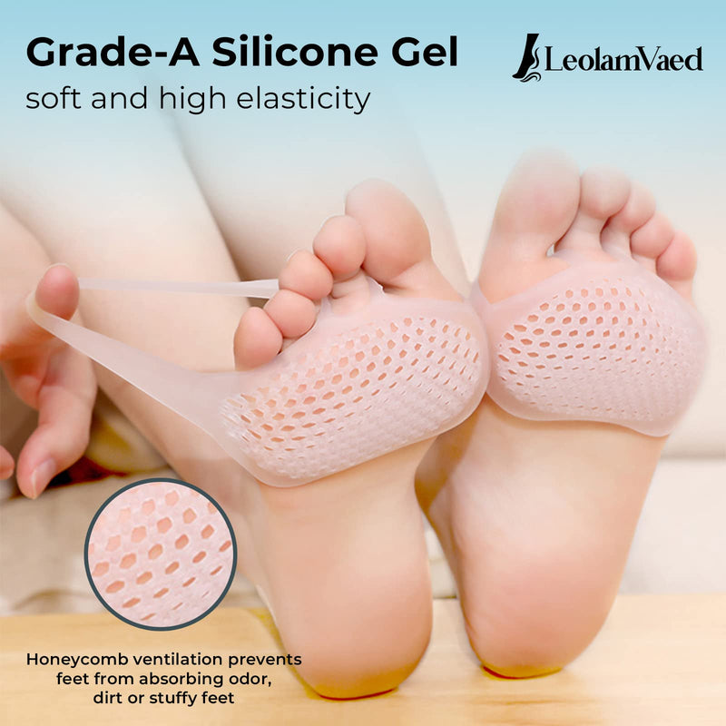 [Australia] - Reusable Bunion Pad Forefoot, Bunion Pad High Heels for Women, All Day Pain Relief and Comfort, Washable Forefoot Pad One Size Bunion Pad (10pcs in Set) All in One Set A 