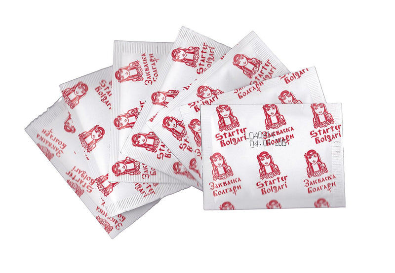 [Australia] - Yogurt ferment "BOLGARI" - 7 bags of freeze-dried starter cultures for yogurt with Lactobacillus rhamnosus 