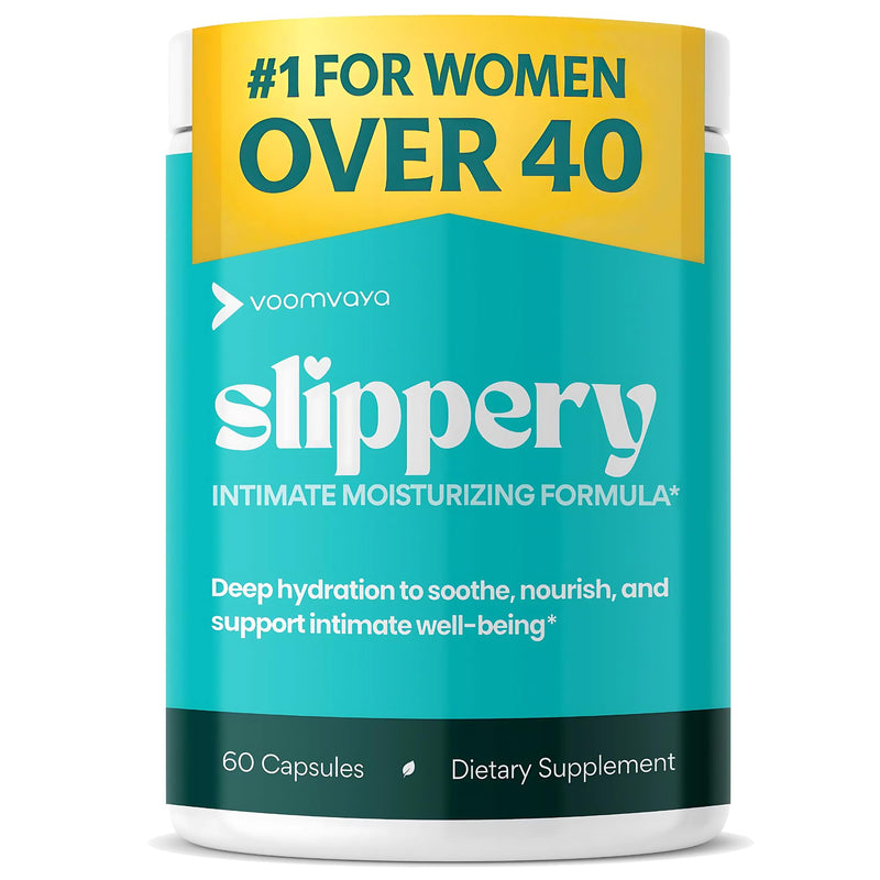 [Australia] - VoomVaya Slippery ‚Äì Vaginal Dryness Relief for Women Over 40 ‚Äì with Slippery Elm for Women to Promote Vaginal Moisture ‚Äì 60 Capsules 