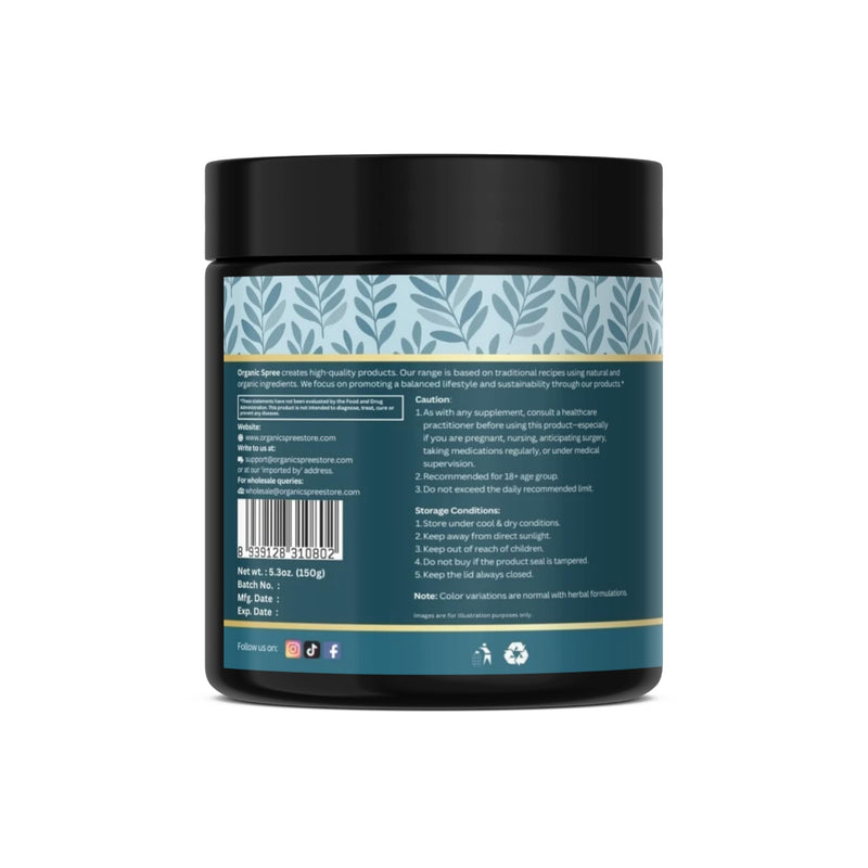 Organic Spree Good Gut Powder – 150 g (5.3oz) | USDA Organic Certified | Ayurvedic Blend of Triphala, Moringa, Wheatgrass & Senna (1) 1