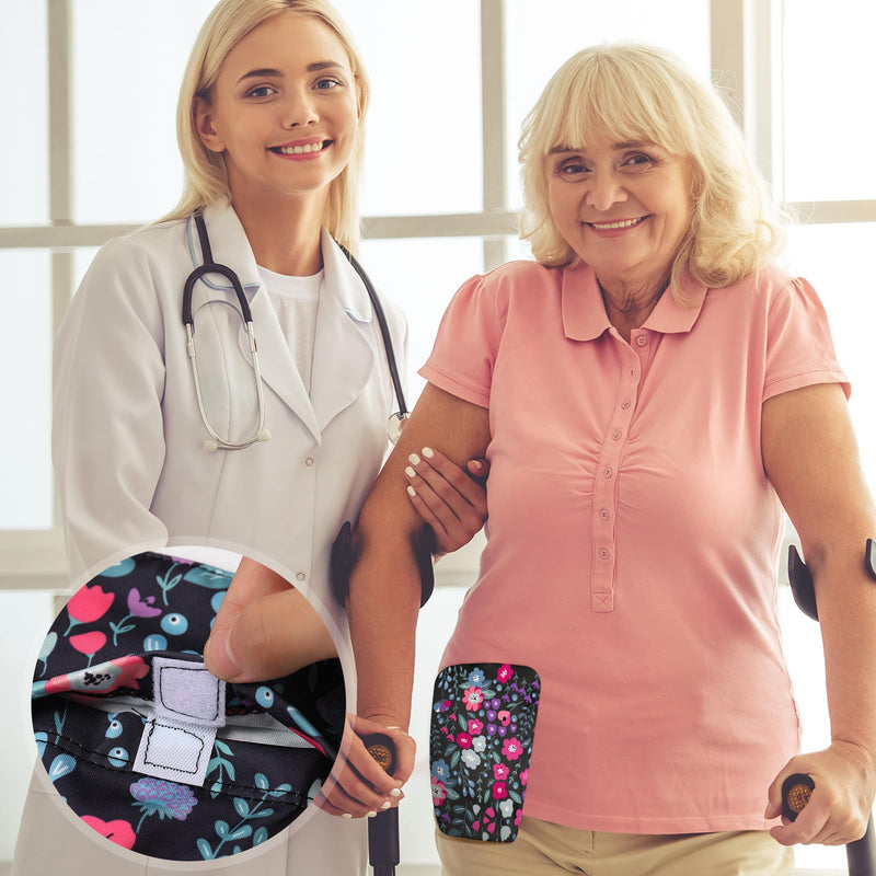 [Australia] - 14 Pcs Ostomy Bag Pouch Covers for Women Men with Round Opening Care Protector Shower Wraps Cover Odor Cute Style 
