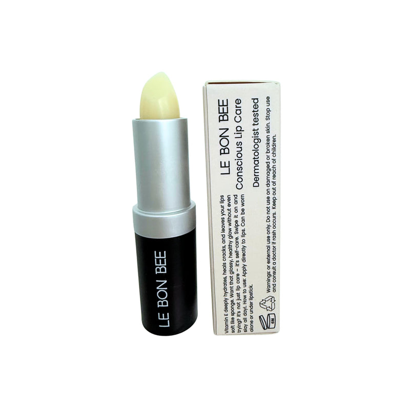 Lip Balm with Vitamin E - Hydrating Lip Moisturizer for Women & Men, Lip Treatment for Dry, Cracked Lips, Cruelty-Free, Paraben-Free, Gluten-Free, Fragrance-Free. Proudly made in USA