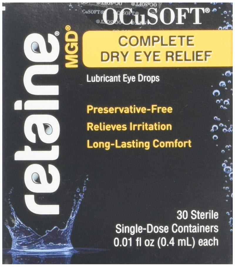 Ocusoft Retaine MGD Ophthalmic Emulsion Sterile Containers - 30 Ea (2 Pack)