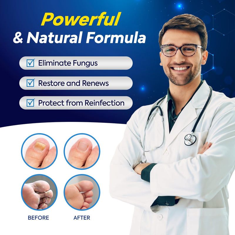 [Australia] - Toenail Fungus Treatment with 25% Undecylenic Acid, Toe Fungus Treatment for Toenail, Fungus Nail Treatment, Toenail Fungus Treatment Extra Strength, Fungal Nail Treatment for Athletes Foot - 2pcs 
