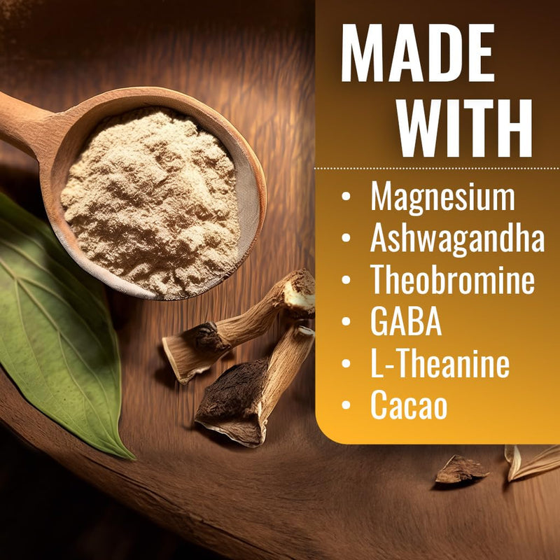 [Australia] - Vitamatic Kava Kava 1000mg with Magnesium, Ashwagandha, GABA, Theobromine, L-Theanine & Cacao ‚Äì 120 Veg Caps ‚Äì Kavalactones for Mood, Stress & Sleep Support. 