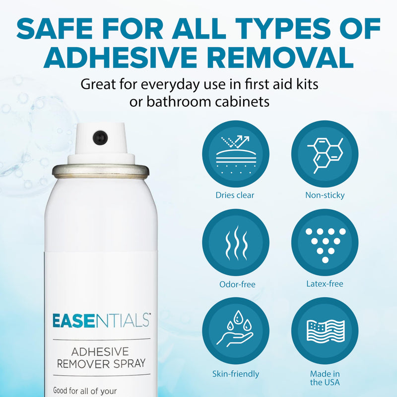 [Australia] - Ultimate Hassle-Free Medical Adhesive Remover Spray ‚Äì 100% Silicone-Based Formula - Quick Drying, Odorless, Minimal Residue Skin Adhesive Remover - No-Sting for Sensitive Skin & Everyday Use - 80ml (2 PACK) 80 mL 
