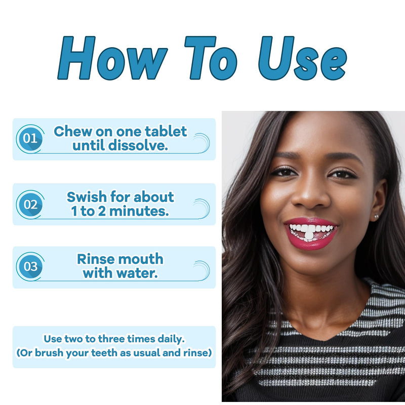 [Australia] - Anymoment Toothpaste Tablets with 7.5% Nano Hydroxyapatite,Flouride Free,SLS Free Remineralize with NHA (1 Month),Gift a Collapsible Cup,Eco & Plastic Free Travel Size Toothpaste 62 Count (Pack of 3) 