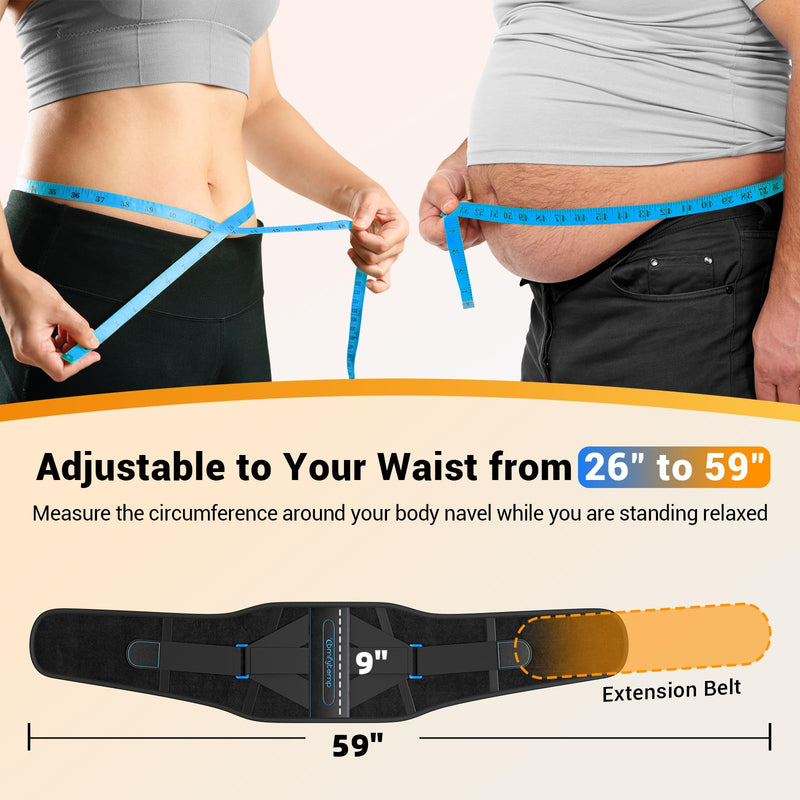 Comfytemp Heating Pad for Back,Electric Heat Pad with Lumbar Support for Period