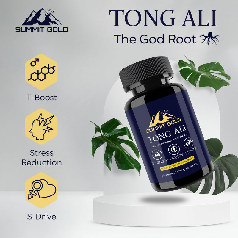 TongAliBoost Premium Supplement High Strength Capsules 1000mg Per Serving | Pure Extract | Maximum Potency | 60 Day Supply | Natural for Men | Energy Supplement, Strength