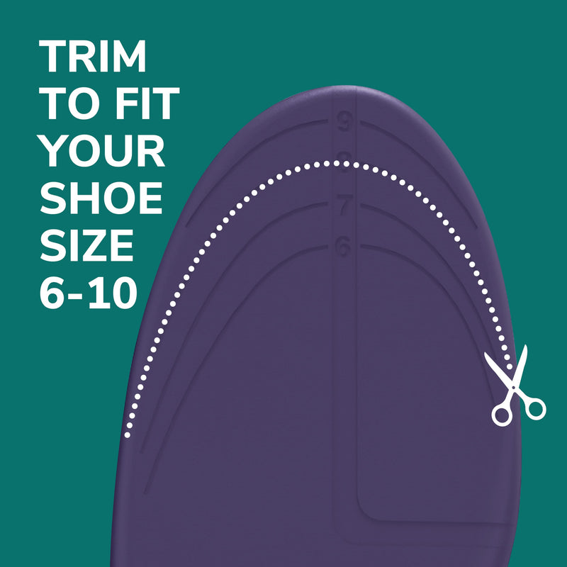 [Australia] - Dr. Scholl’s Prevent Pain Insoles for Women, Size 6-10, 1 Pair: The Only Proven Insole to Prevent Lower Body Pain - Arch Support Shoe Inserts for Women, Protect Against Lower Back, Knee and Foot Pain Shoe Insert Prevent Pain Women's 