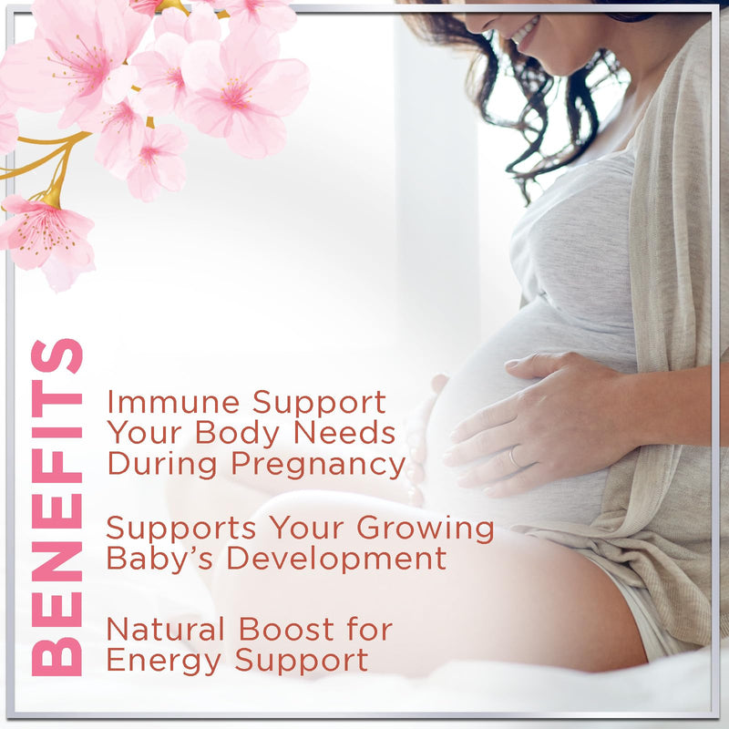 Prenatal Vitamins for Women with Folic Acid + Omega 3 DHA for Fetal Development Support - Prenatal Vitamin Supplement For Mom & Baby - Daily Pregnancy Multivitamin Nutritional Support - 120 Softgels 120 Count (Pack of 1)