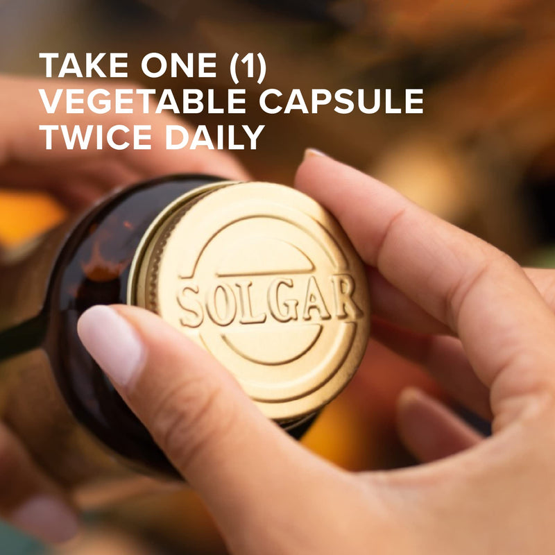 Solgar L-Theanine 150 mg - 60 Vegetable Capsules - Promotes Relaxation - Non-GMO, Vegan, Kosher & Gluten Free - 60 Servings | Amino acid present in green tea · Natural phytochemical · Promotes mental calm · Gluten free
