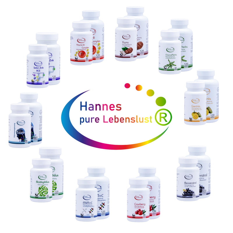 [Australia] - Hannes Pure Lust for Life Acidophilus 120 capsules, 4 months supply, free from artificial additives 