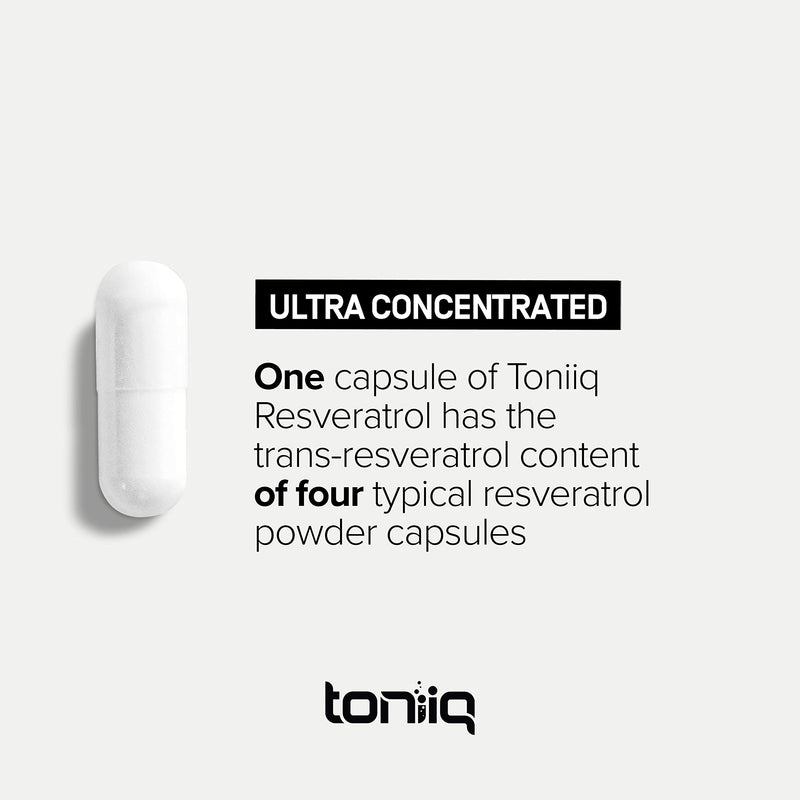 [Australia] - Ultra High Potency Third-Party Tested Trans Resveratrol 1000mg - 98% Pure, Highly Purified and Bioavailable - Resveratrol Polygonum Root Extract - 60 Capsules 