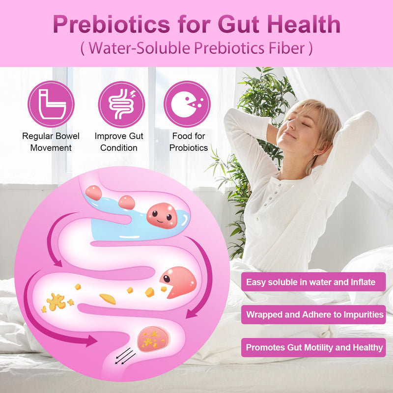 [Australia] - NATURE TARGET Probiotics for Women, 100 Billion CFUs Probiotic with Digestive Enzymes & Prebiotics, Vaginal Probiotics with Cranberry for Urinary Tract Health, pH Balance, 90 Veggie Capsules 