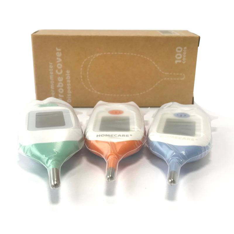 [Australia] - Disposable Cover for Rectal Thermometers - Special for Large Display & Short Probe Baby/Pet Rectal Thermometers (Covers -100 pcs) 