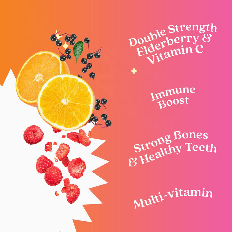 BeLive Elderberry Vitamin C + Turmeric Bundle for Immune Support, Mobility Support, Healthy Bones & Teeth