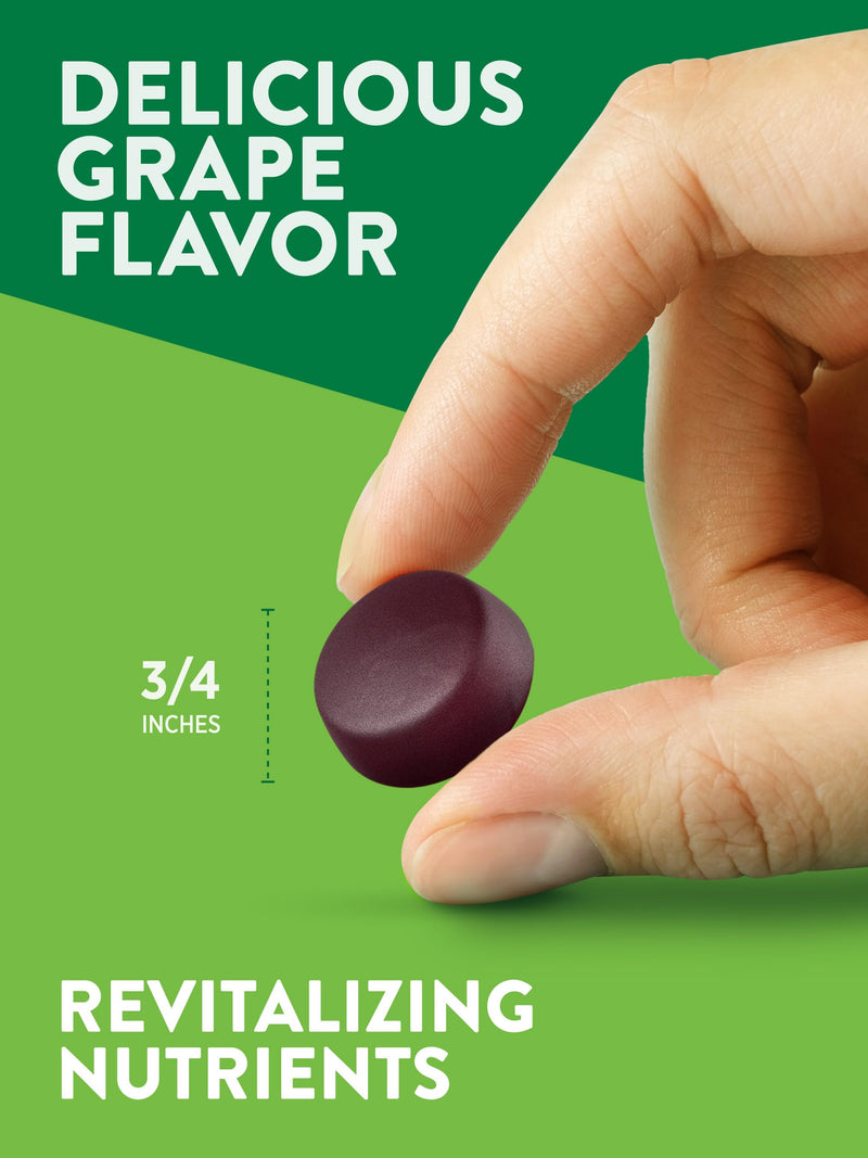 [Australia] - Natures Truth Iron Gummies | 60 count | Vegan, Non-GMO & Gluten Free Supplement | with Zinc & B Vitamins | Grape Flavor 