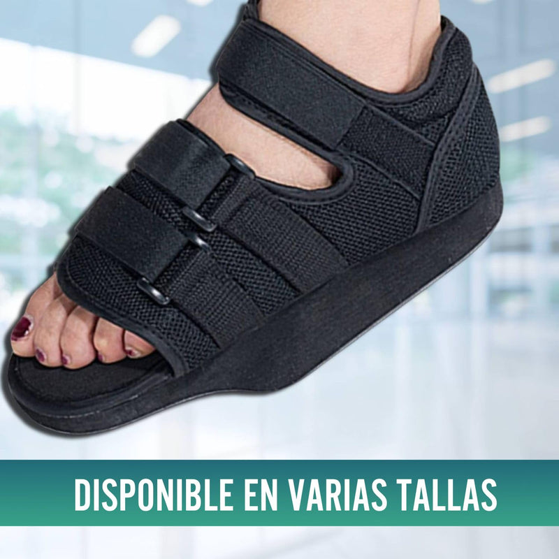 [Australia] - OrtoPrime Post-Operative Shoe with Adjustable Stem Orthopedic Shoes for Foot Surgery Double-Sided Post-Surgical Shoe (Size L (42-44) TALLA L (42-44) 