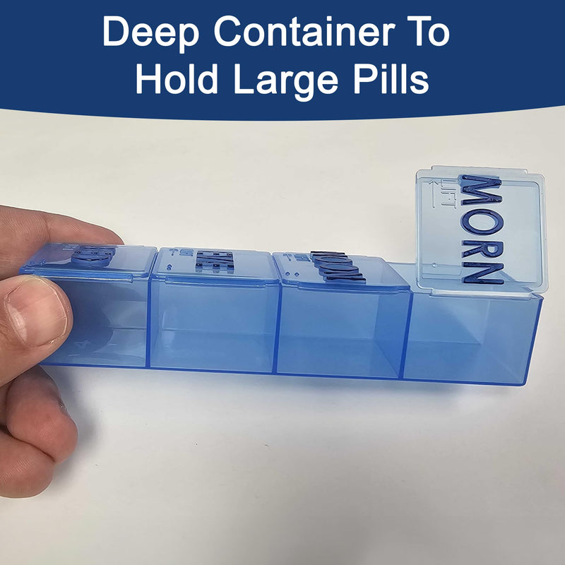 [Australia] - Apex 7 Day 4-Times-Per-Day Medi Tray Pill Organizer (Large) 