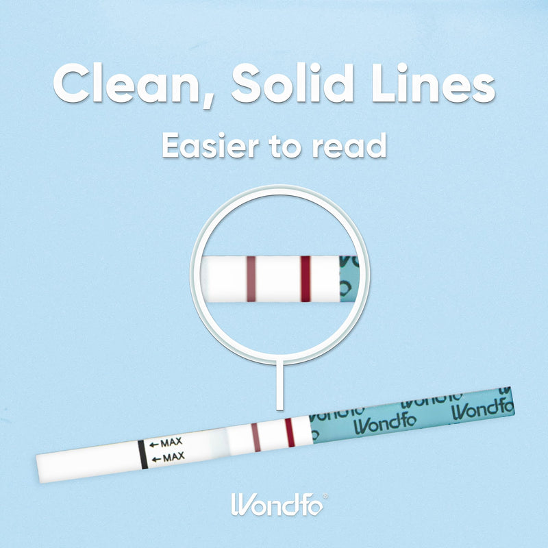 Wondfo Ultra Accurate Ovulation Test Strips with Numerical Result, 20 Count | Quantitative Tracking Beyond Yes/No, Log Daily LH on Fertility Chart, Trying to Conceive