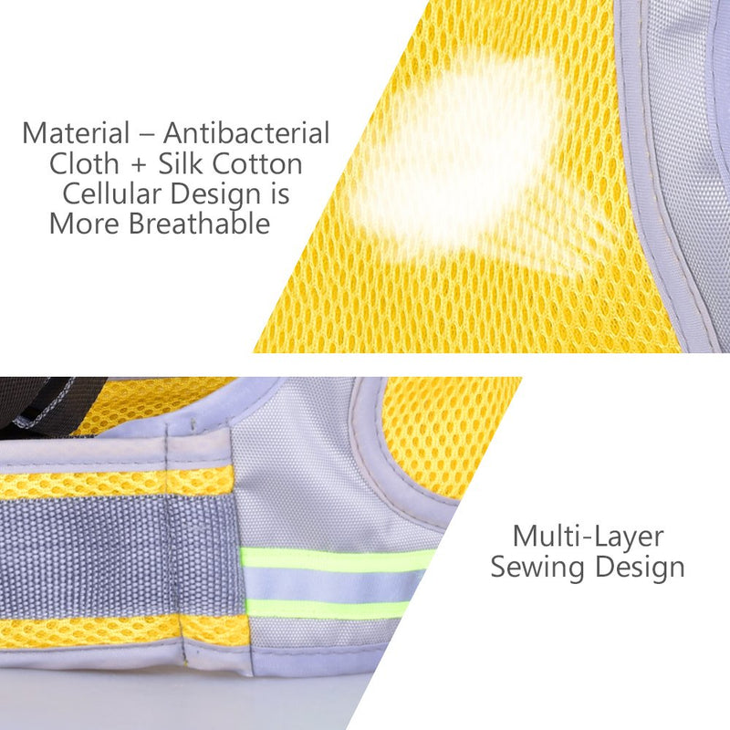 [Australia] - Jolik Child Motorcycle Safety Harness with 4 – in – 1 Buckle Breathable Material in Yellow 