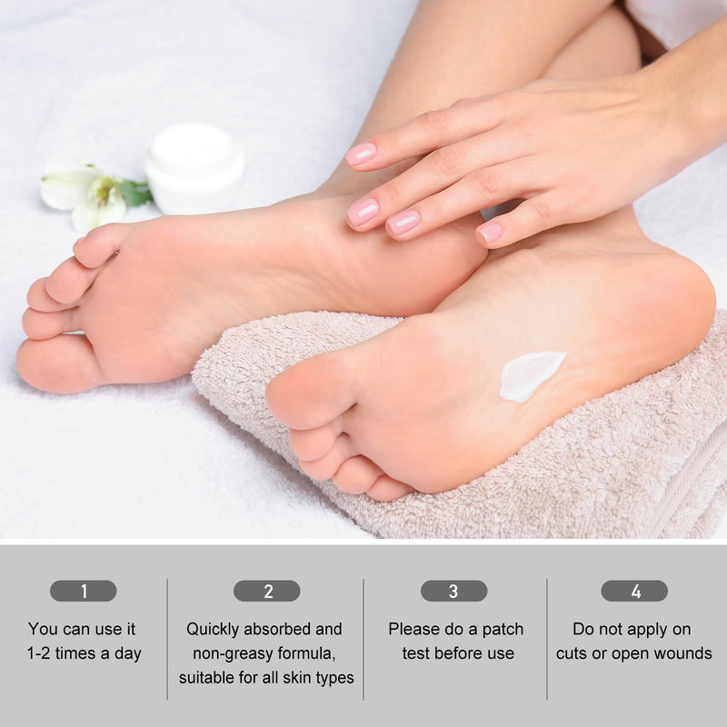 [Australia] - 3 Packs Urea Cream 40 Percent - Foot & Hand Cream, for Dry, Cracked Heels, Feet, Knees, Elbows, and Hands, Callus Remover, Maximum Strength Urea Lotion for Softening and Moisturizing 5.29 Ounce (Pack of 3) 