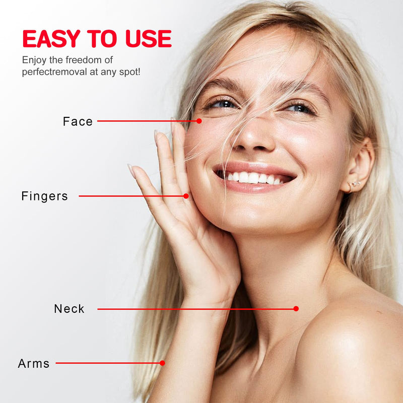 [Australia] - Women Facial Hair Removal Device Battery Operated with 2 Replacement Heads,Ladies Face Shaver for Peach Fuzz Upper Lip,Chin,Facial Hair Removal for Women 1 gold +2 heads 