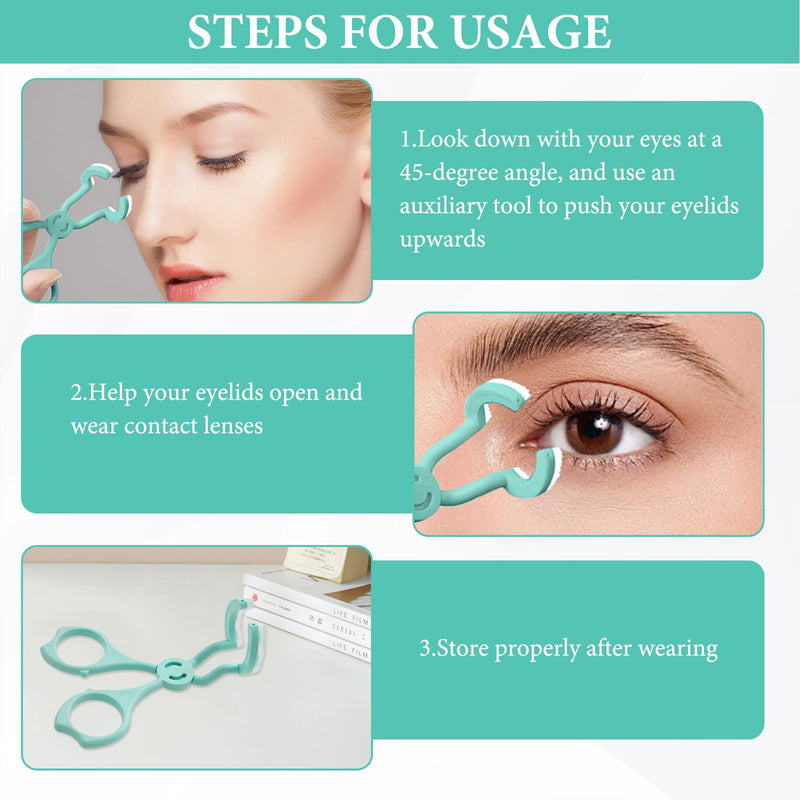 [Australia] - Contact lens insertion aid Contact lens insertion aid Contact lens accessories A help for beginners Very nearsighted women and women with long nails for wearing contact lenses 