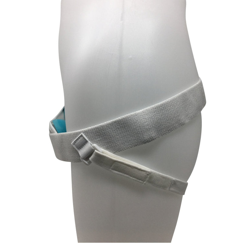 Champion Hernia Belt, Single or Double Bilateral Herniation Pad, Adjustable, Elastic, Medium