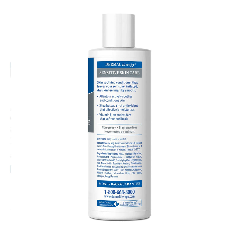 Dermal Therapy Sensitive Skin Lotion - Non-Irritating Lotion with 15% Allantoin, 10% Shea Butter, Vitamin E