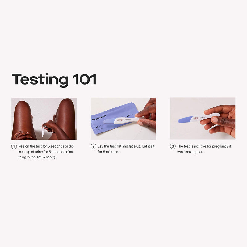 Modern Fertility Pregnancy Test | High-Sensitivity at-Home Test is 99% Accurate and Can Be Used 6 Days Before Your Missed Period| Includes 4 Tests 4 Count