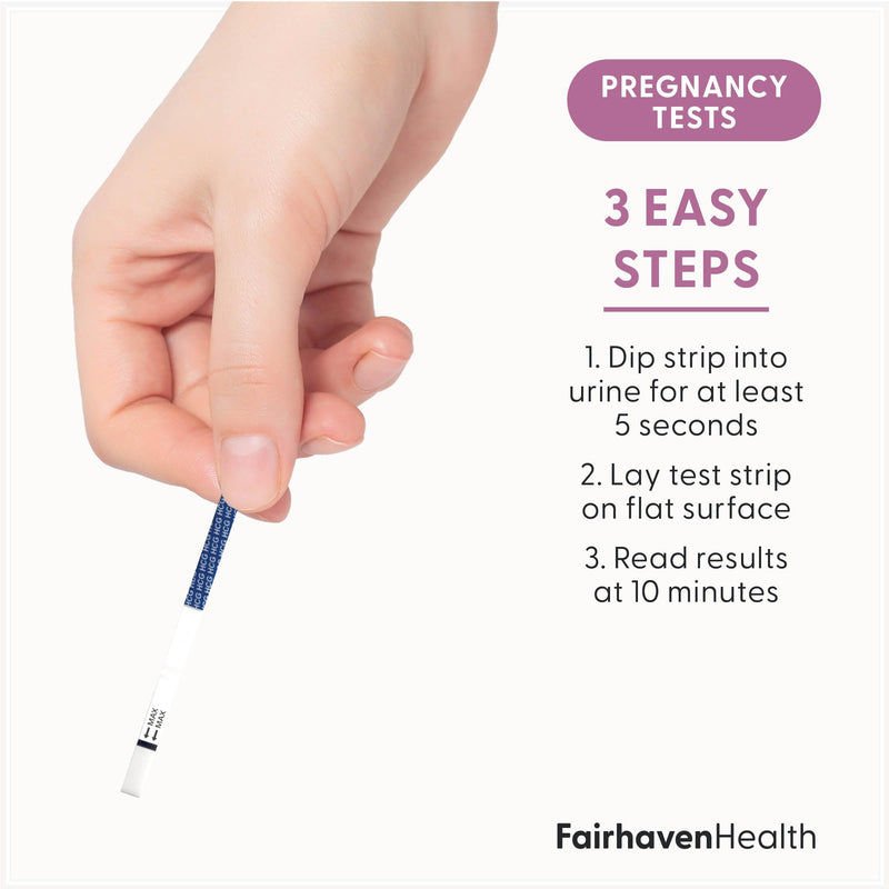 [Australia] - Fairhaven Health BFP Kit - 40 Ovulation and 10 Pregnancy Test Strips – Monitor LH and HCG Levels- Early Detection at Home for Women Trying to Get Pregnant - Made in North America 