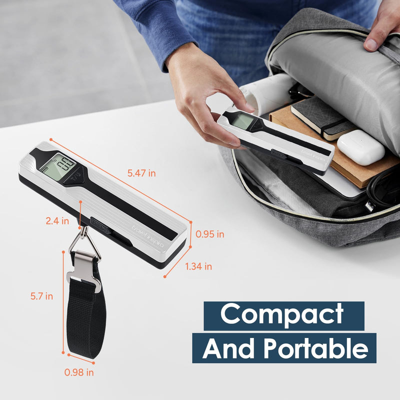 Battery-Free Luggage Scale 3PCS