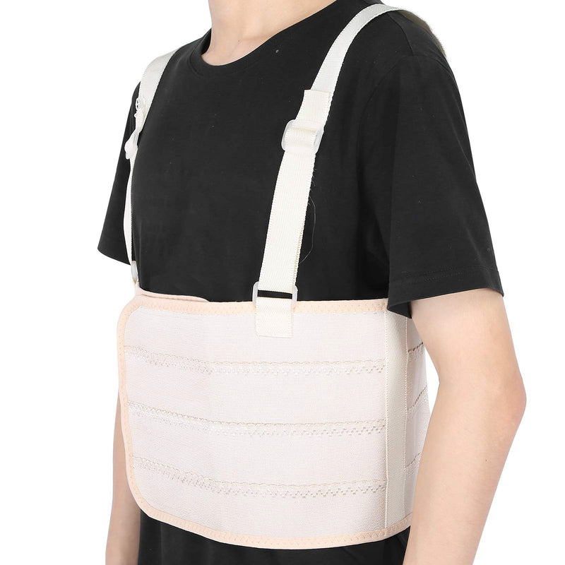 [Australia] - Rib Brace Rib,Rib and Chest Support Brace, Adjustable Rib Fracture Strap Chest Support Brace Breathable Lumbar Protector Belt for Cracked, Fractured or Dislocated Ribs(M) (2XL) 