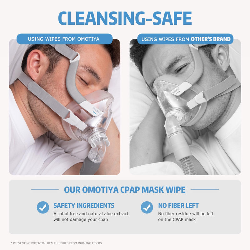 [Australia] - CPAP Mask Wipes, 160 Count Super Jumbo Pack, FSA/HSA Eligible, Extra Large & Moist, Unscented, Lint Free, Alcohol Free, Cleansing-Safe, Cleaning Wipes for Mask, CPAP Machine & Supplies, 1-Pack 160 Count (Pack of 1) 