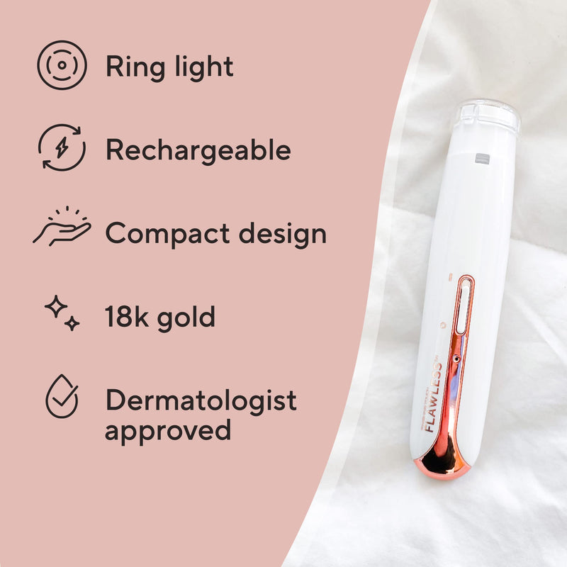 [Australia] - Finishing Touch Flawless Body Touch Up, Electric Razor for Women, Closest Shave for Stubble, Body Hair Removal 