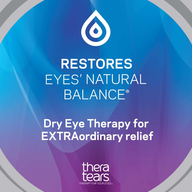 TheraTears Extra Dry Eye Therapy Lubricant Eye Drops Preservative Free 30ct, 30 Count