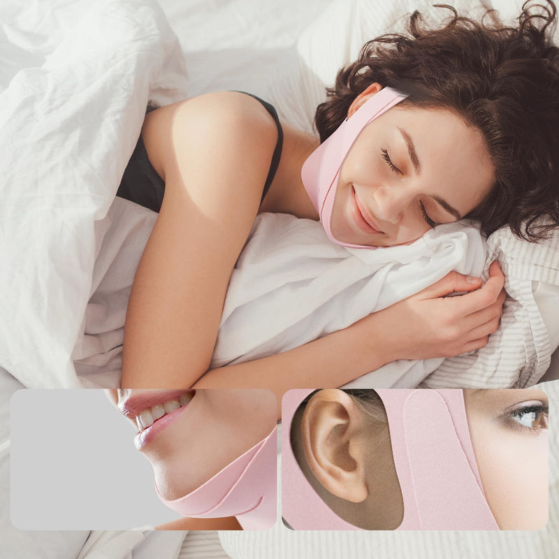 [Australia] - Anti Snore Chin Strap [Upgraded], EasYoung Snoring Solution, Effective Anti Snore Strap, Adjustable and Breathable Material Stop Snoring Sleep Headband for Men Women 