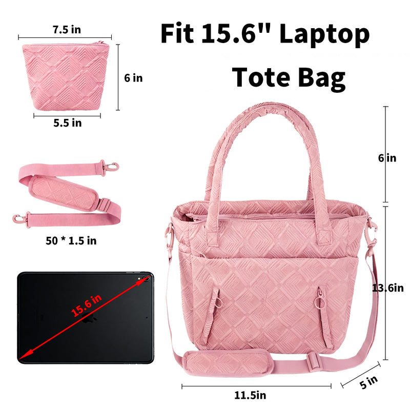 SMONT Toiletry Bag and Tote Bag for Women