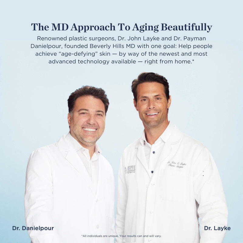 Beverly Hills MD Brighten + Tighten Restorative Facial Oil | Vitamin C facial oil helps moisturize and even the look of skin on the face, neck and decollete