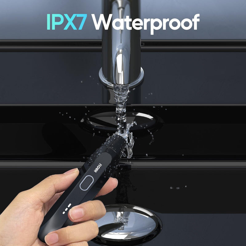 Nose Hair Trimmer for Men Women - Electric Nose Hair Clipper with Replaceable Stainless Steel Blade, Powerful 8000RPM Motor, Wet/Dry Use, Travel Lock, Portable Design USB Rechargeable