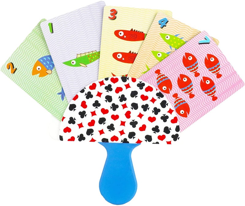 [Australia] - Regal Games 2 Pack Card Holders for Playing Cards - Kids Card Holder with Plastic Paddles - Ideal for Family Fun Game Night and Travel (Ages 3+) 