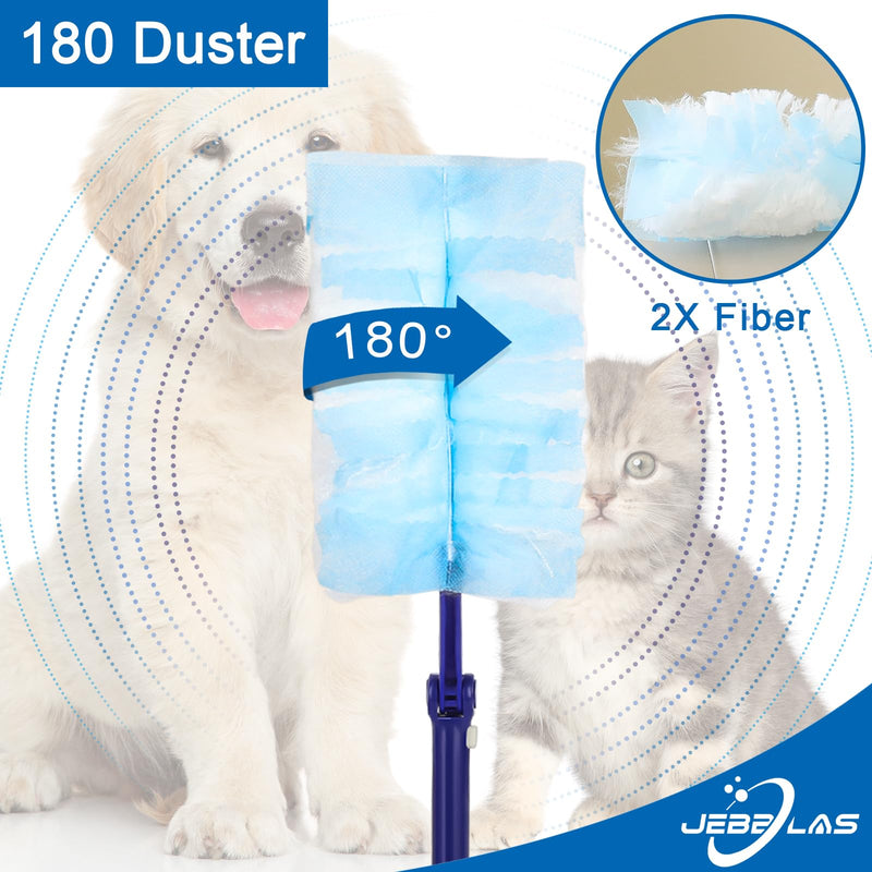 [Australia] - JEBBLAS Disposable Dusters Refills, Heavy Duty Electrostatic Duster Head, Total 30 Count 30 Duster Refills 
