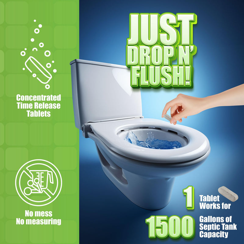 [Australia] - for Septic Systems 8 oz (226.5g) 14 Tablets 