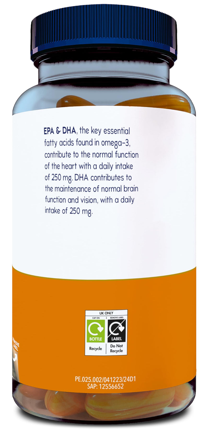 MINAM - Omega-3 Fish Oil - MorEPA Move + Curcumin - 60 softgels