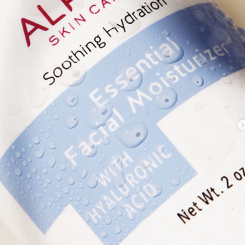 Alpha Skin Care Essential Facial Moisturizer, Hyaluronic Acid, 2 Oz | Deep hydration helps reduce the appearance of lines & wrinkles for normal to dry skin with an anti-aging formula. 2 Ounce (Pack of 1)