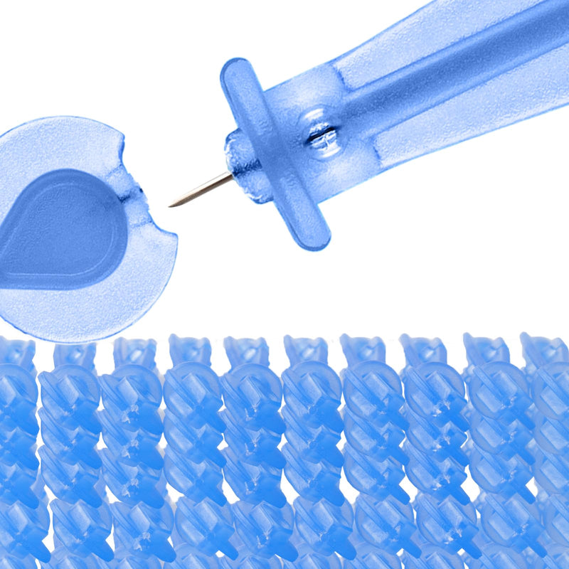 [Australia] - Twist Top Lancets for Lancing Devices, 110 Count, 30 Gauge Lancets for Blood Sugar Test, Diabetic Lancets, Blue, 110 PCS 