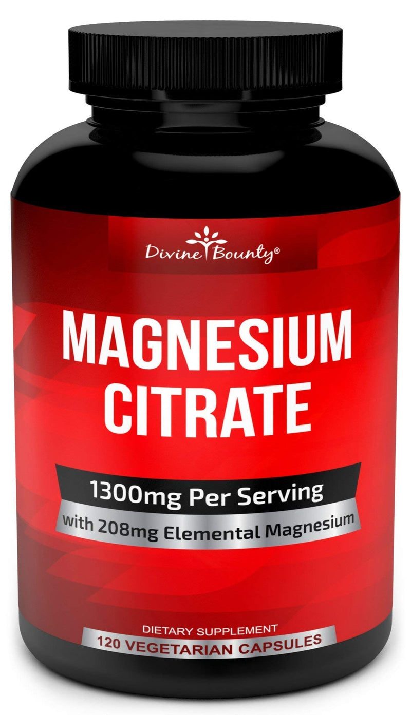 Divine Bounty Digestive Enzymes with Probiotics & Magnesium Citrate Bundle